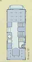 6 berth motorhome layout